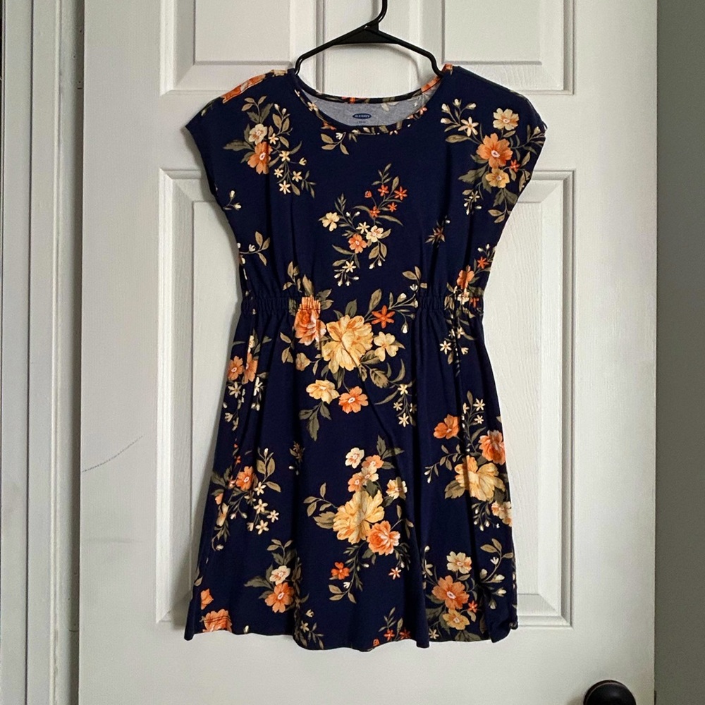Old Navy Kids Midi Floral Dress